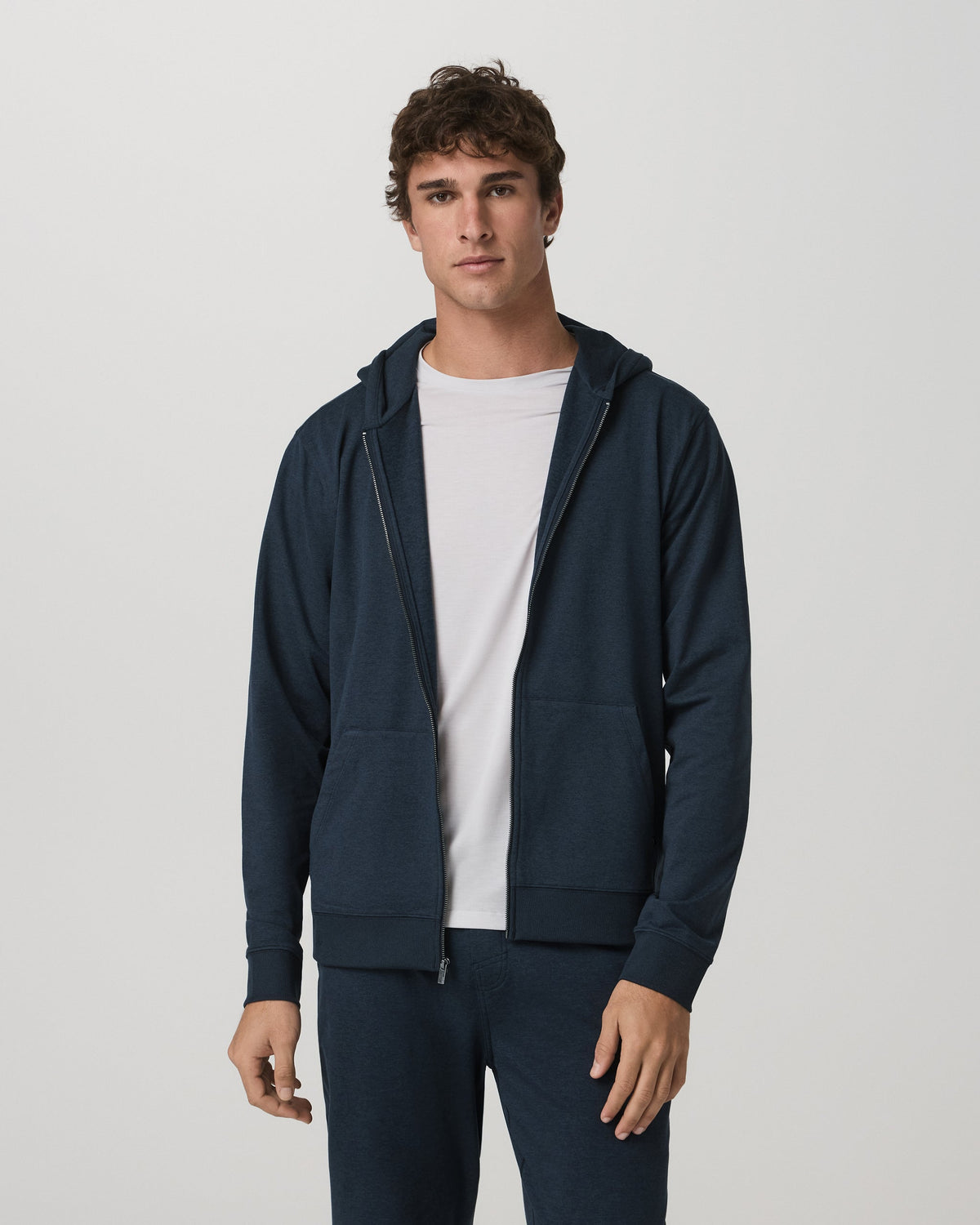 Coronado Full Zip Hoodie 2.0 | Light Heather Grey