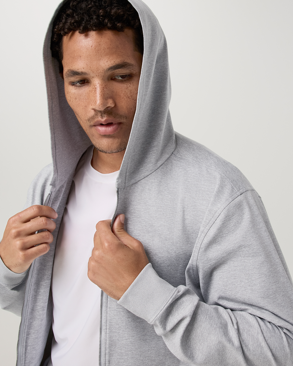 Coronado Full Zip Hoodie 2.0 | Black Heather