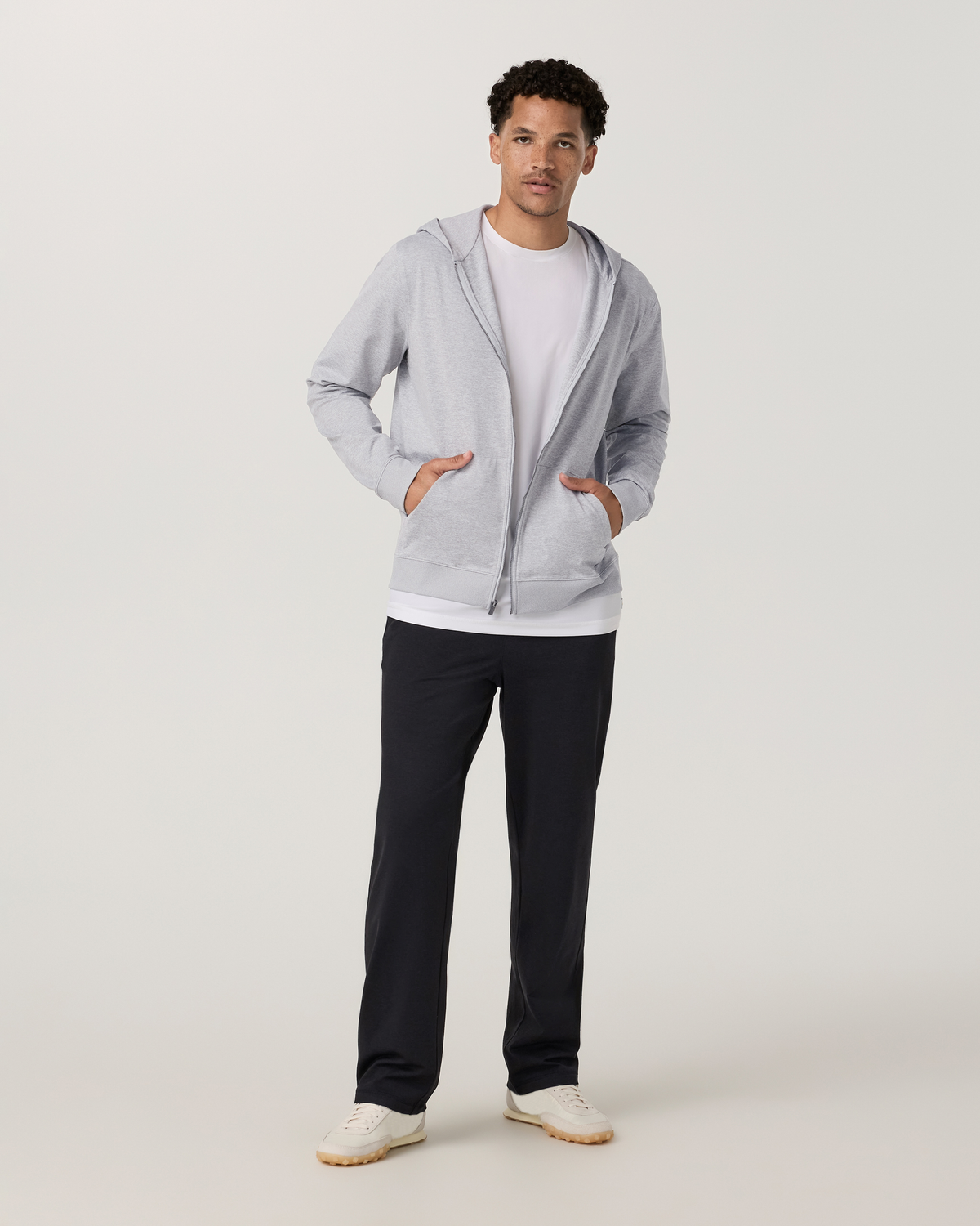 Coronado Full Zip Hoodie 2.0 | Black Heather