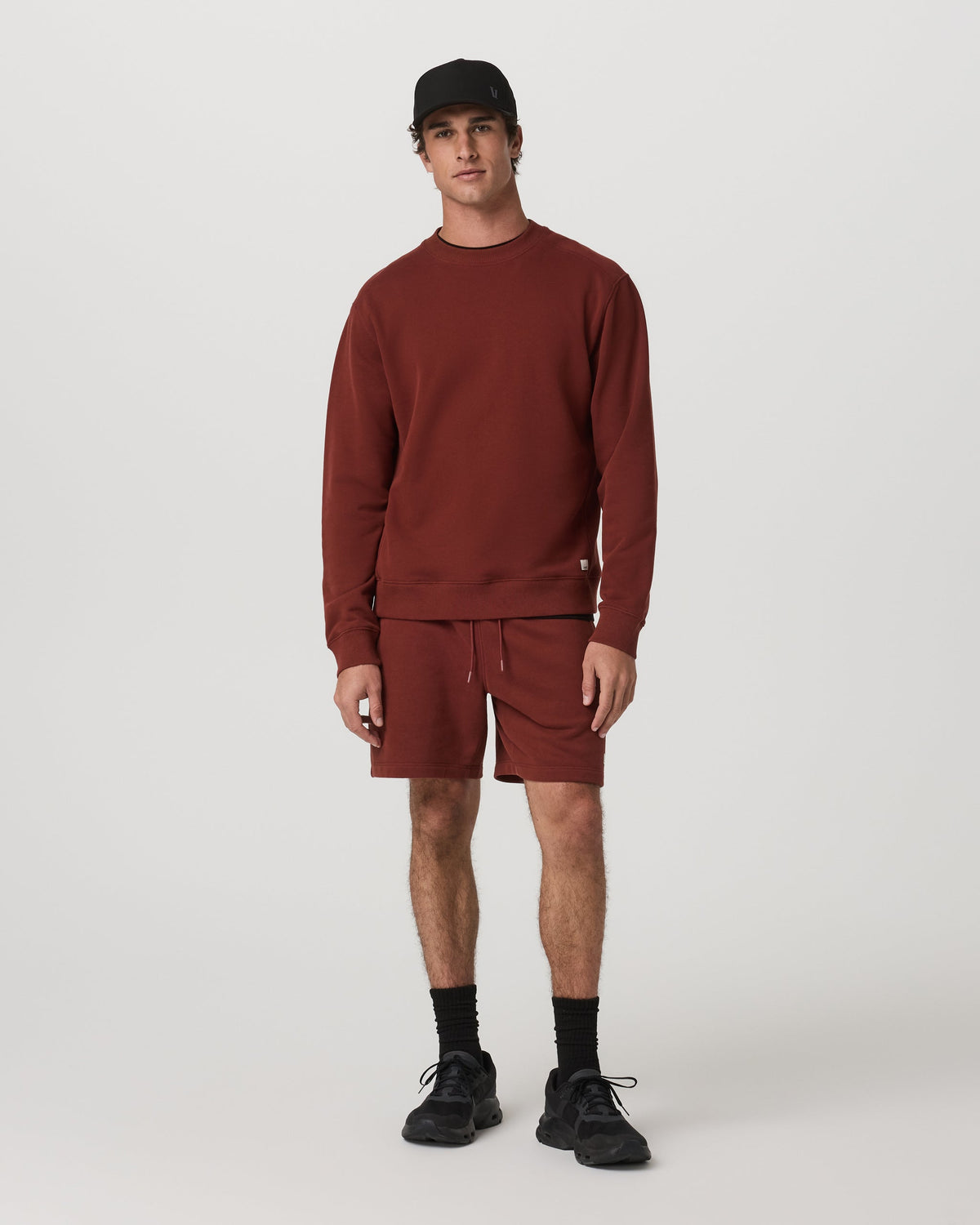 Cypress Vintage Crew | Firebrick