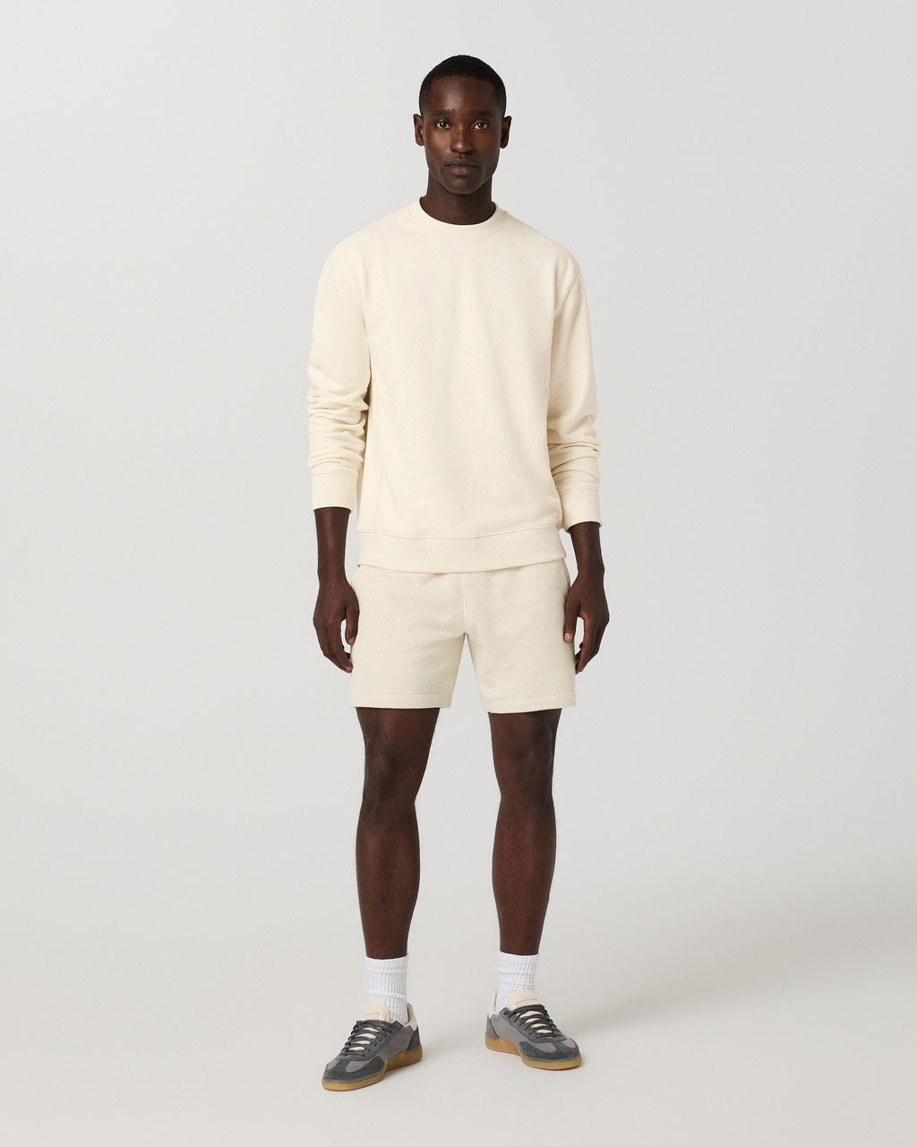 Cypress Vintage Crew | Buttermilk Heather