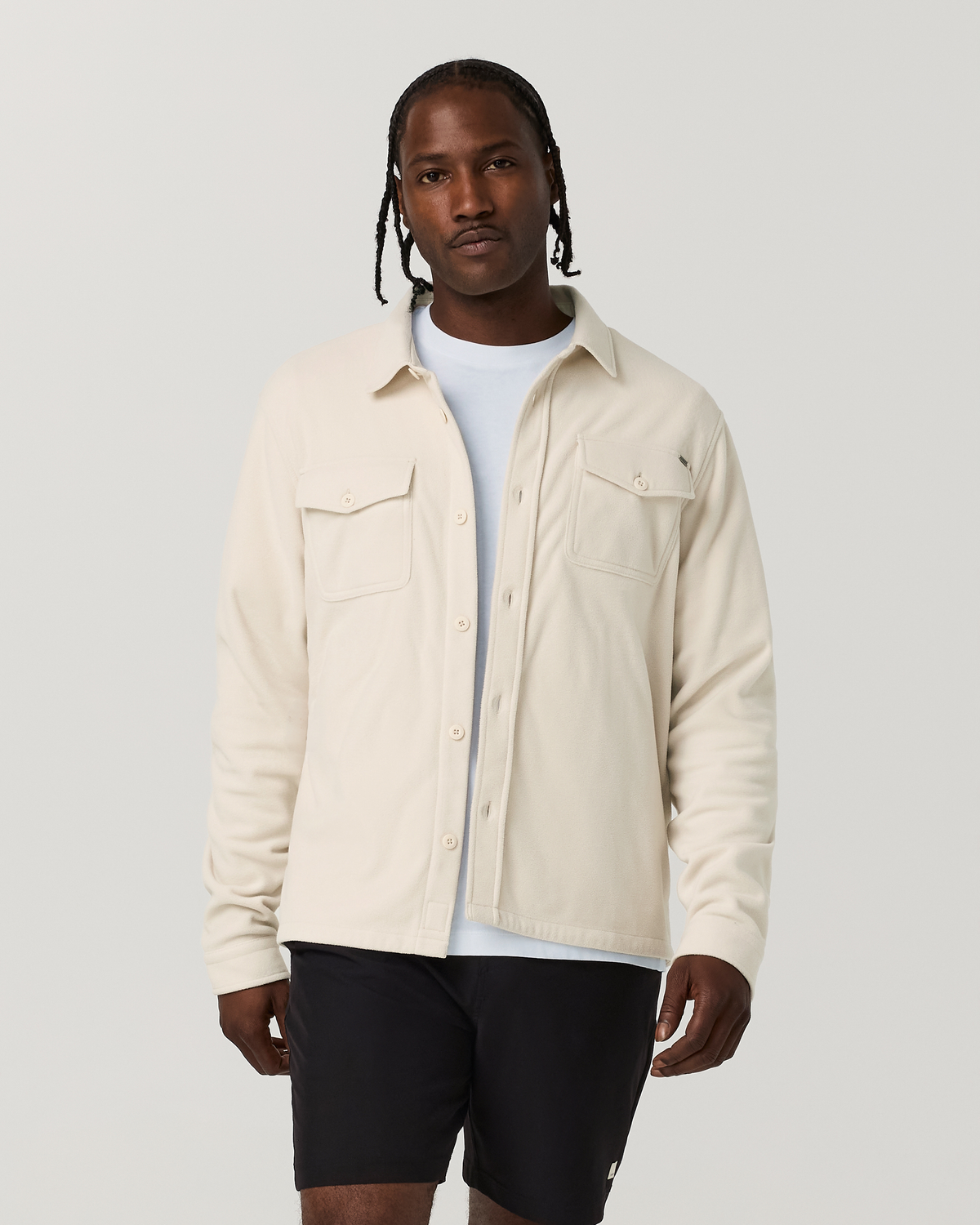 Aspen Shirt Jacket | Dark Pewter