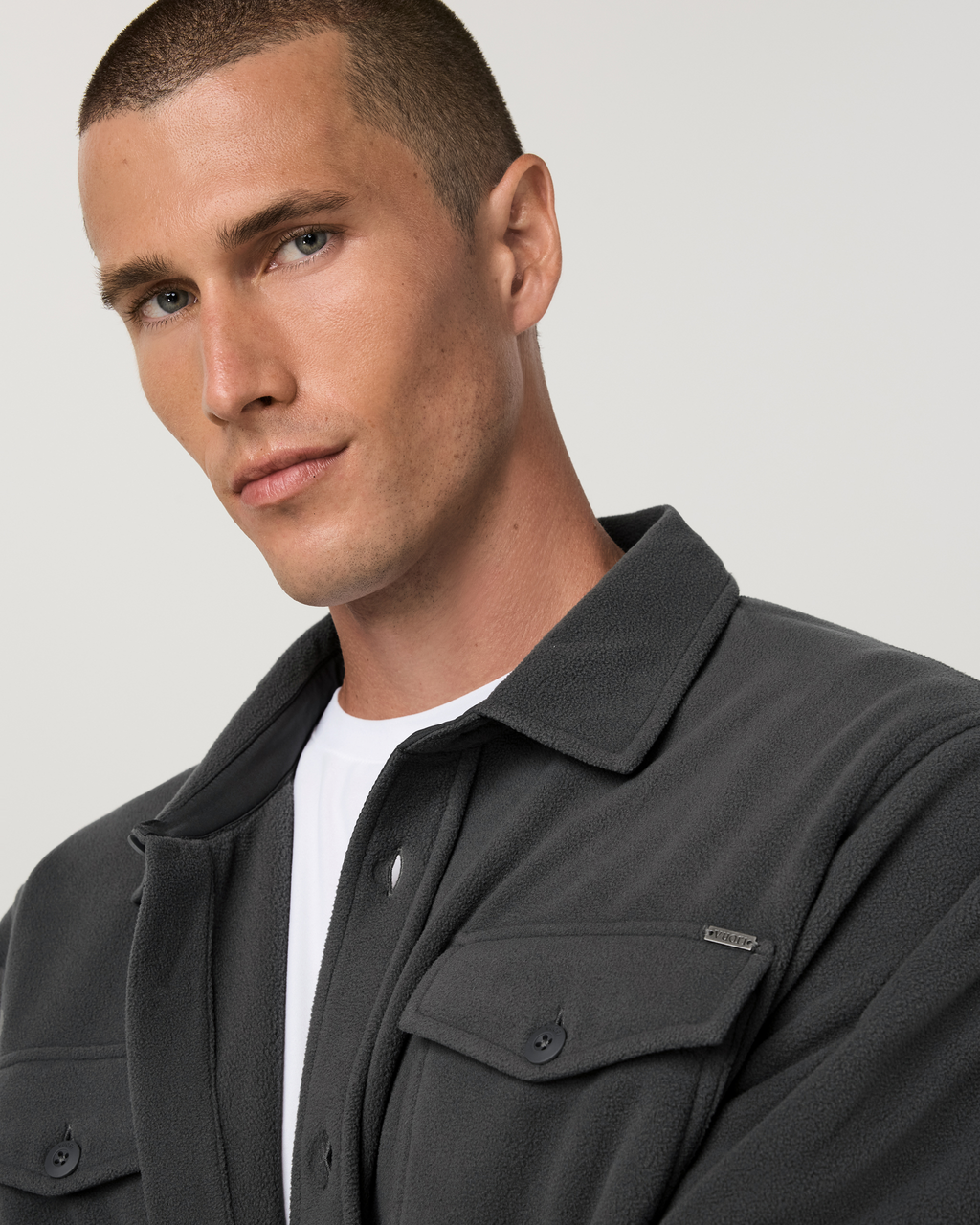 Aspen Shirt Jacket | Bay Blue