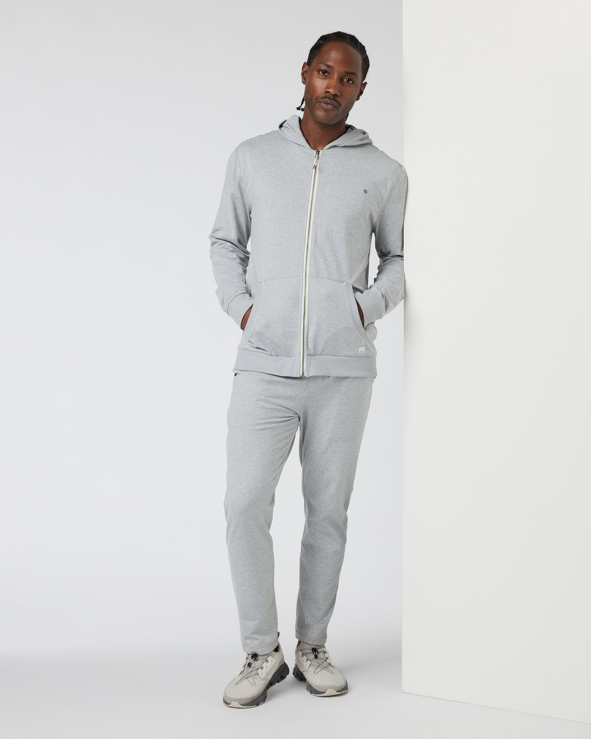 Coronado Hoodie | Light Heather Grey