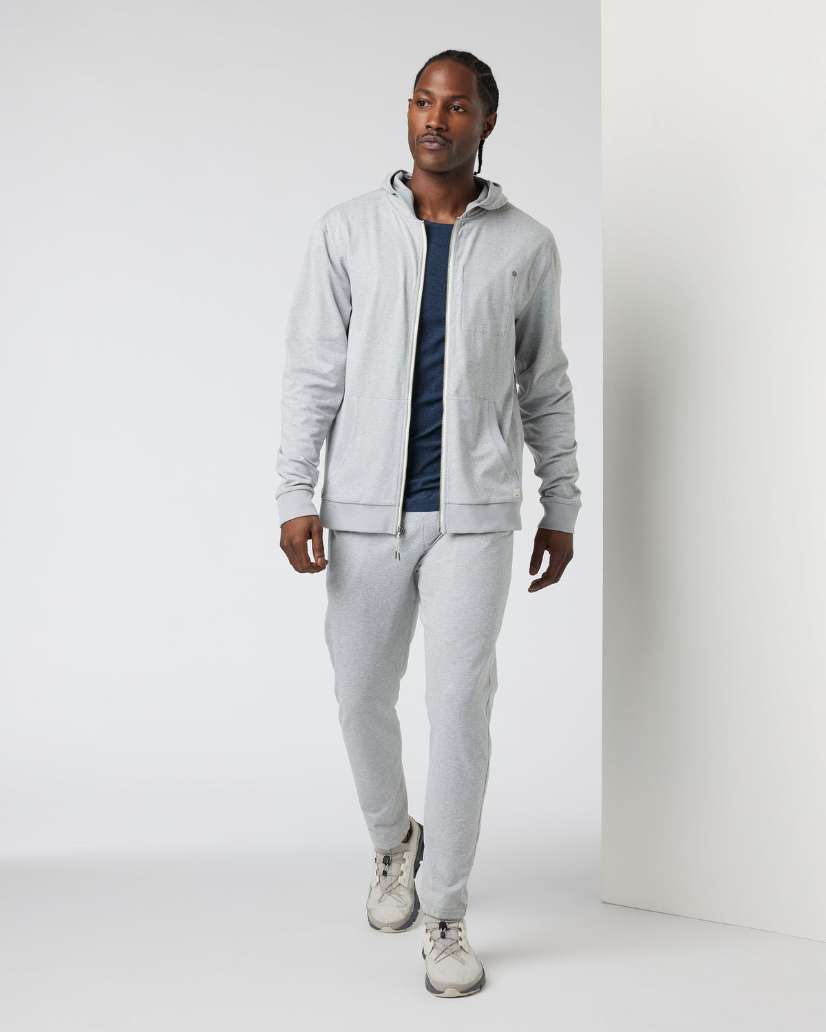 Coronado Hoodie | Light Heather Grey