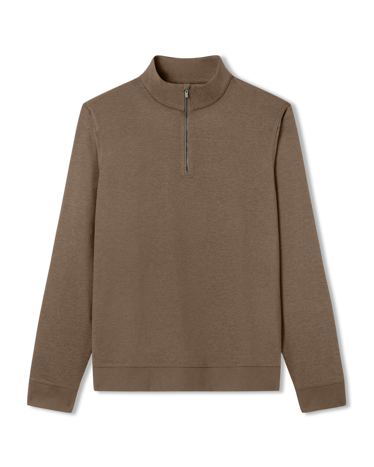 Coronado Half Zip | Espresso Heather