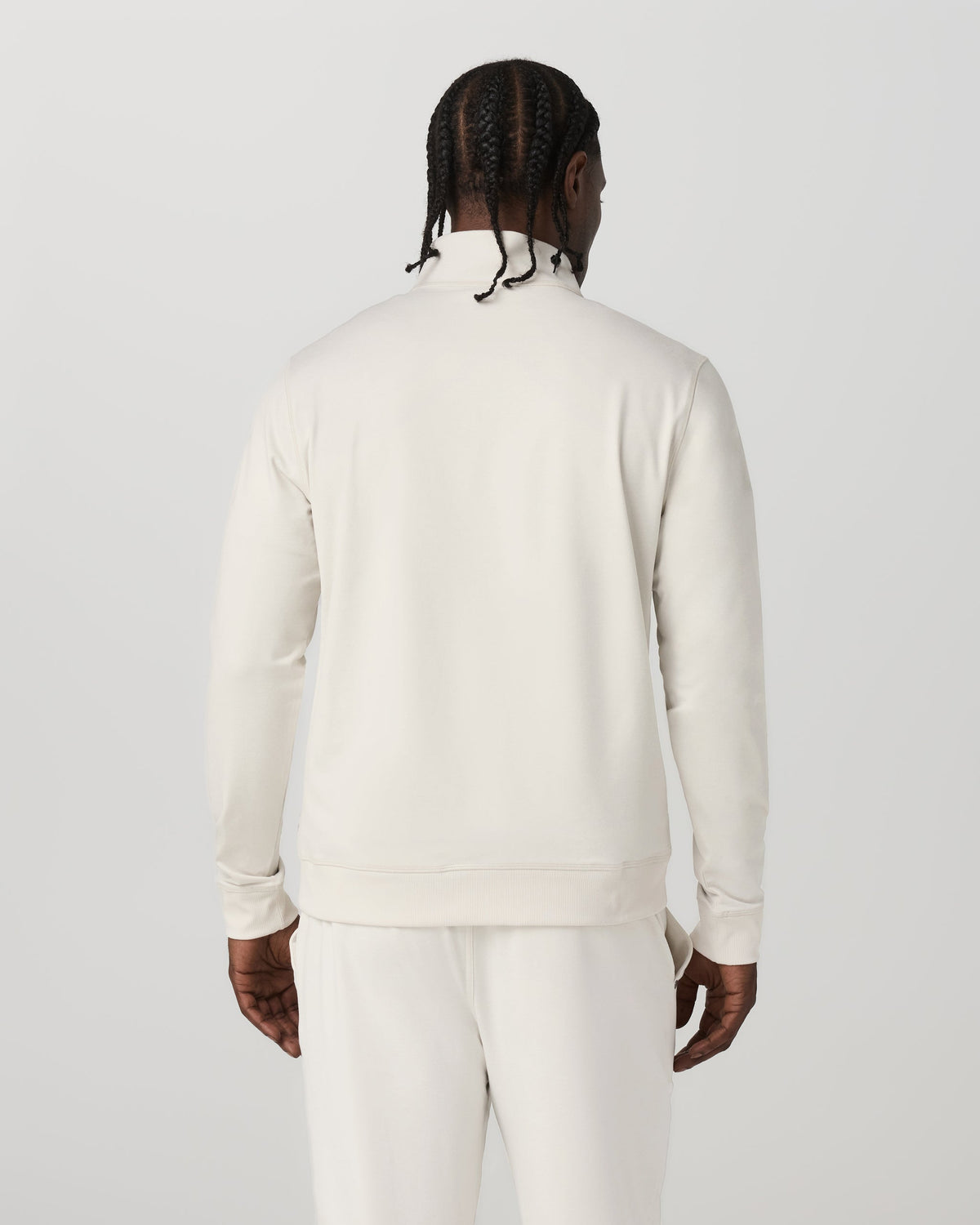 Coronado Half Zip | Ivory Heather