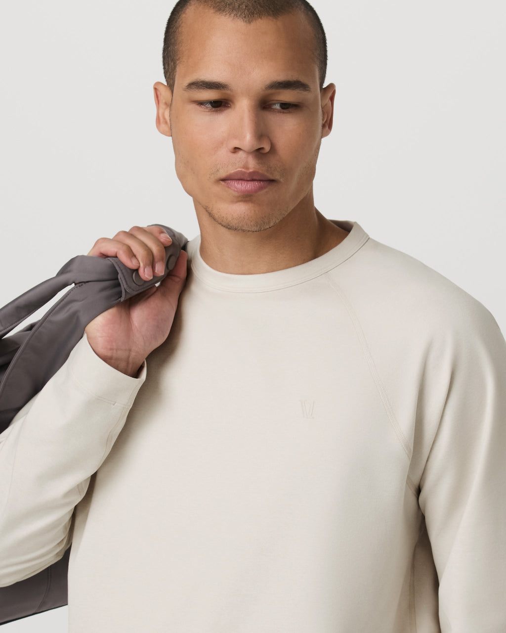 Coronado Crew | Light Heather Grey