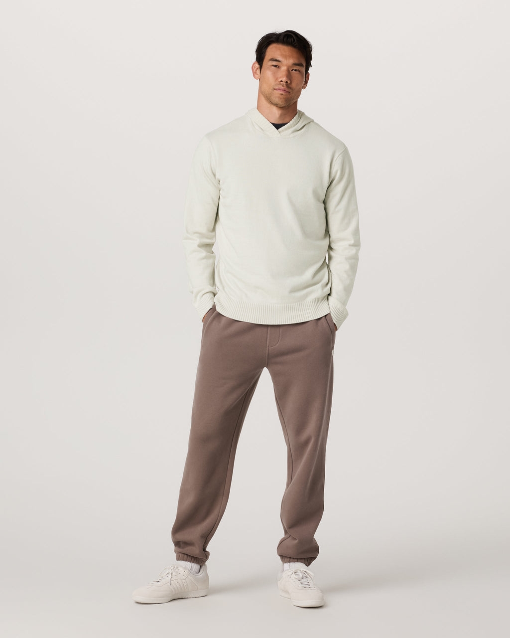 Fluent Sweater Hoodie | Winter Grey