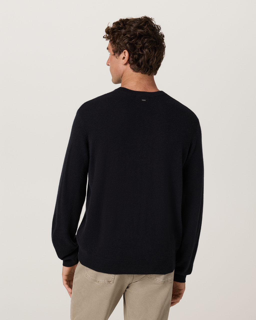 Berik Cashmere Sweater | Light Heather Grey