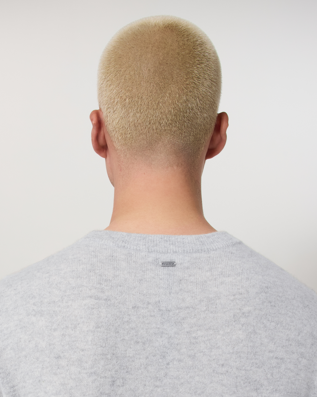 Berik Cashmere Sweater | Light Heather Grey