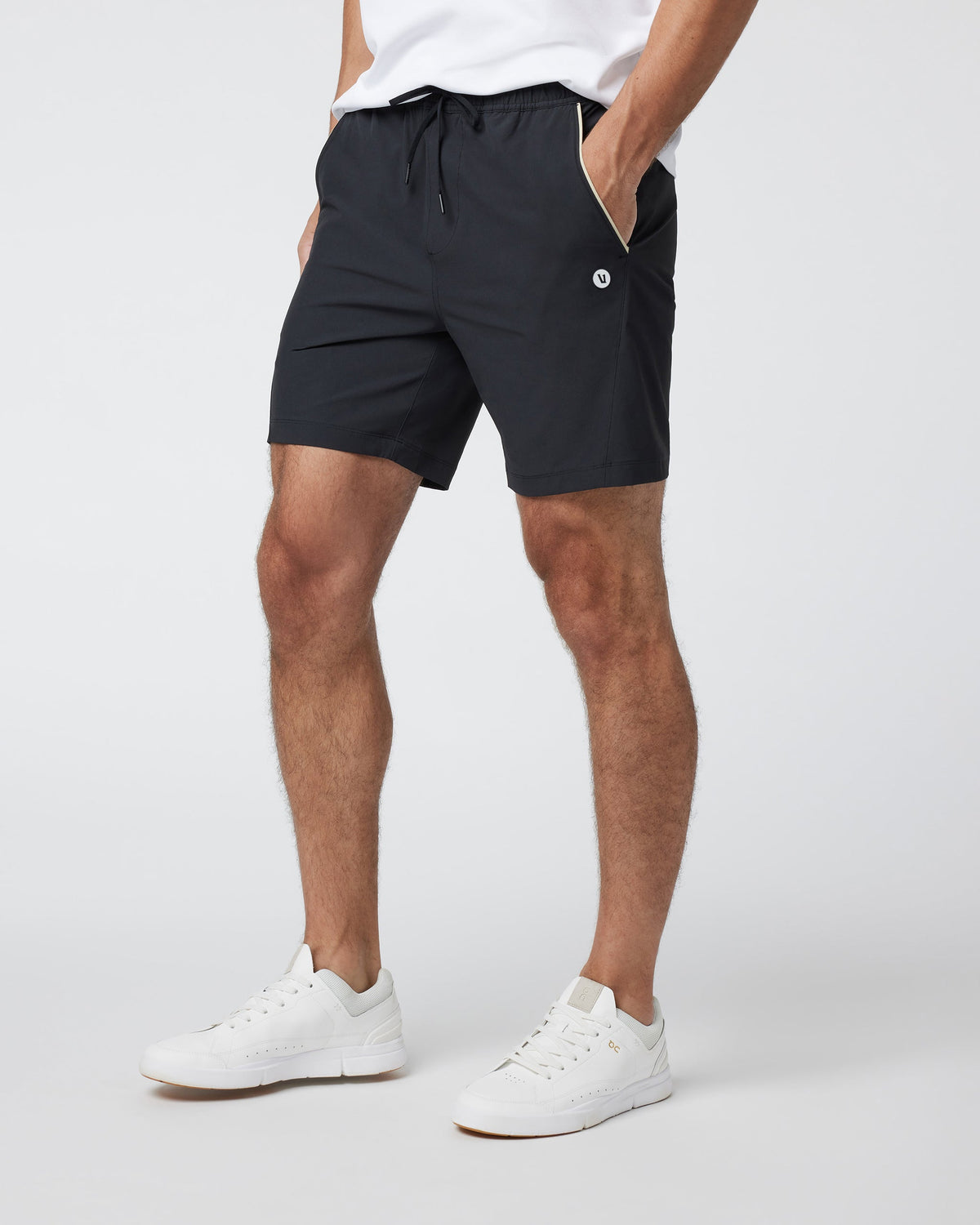 Crosscourt Short Unlined 7" | Black