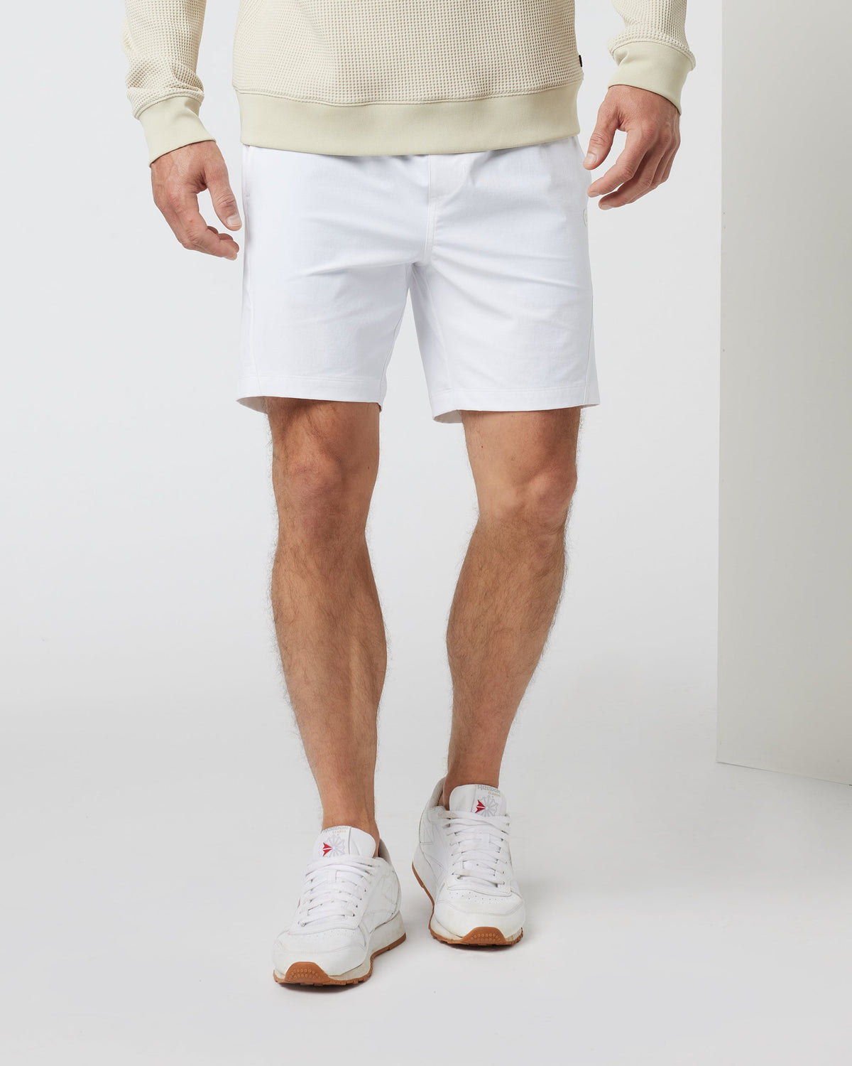 Crosscourt Short Unlined 7" | White