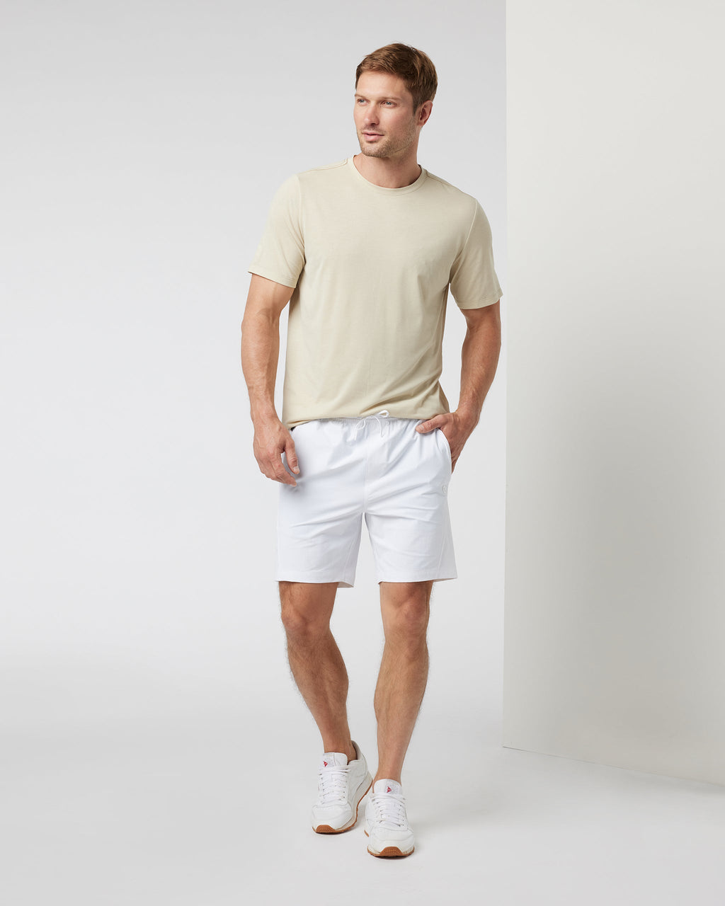Crosscourt Short Unlined 7" | White