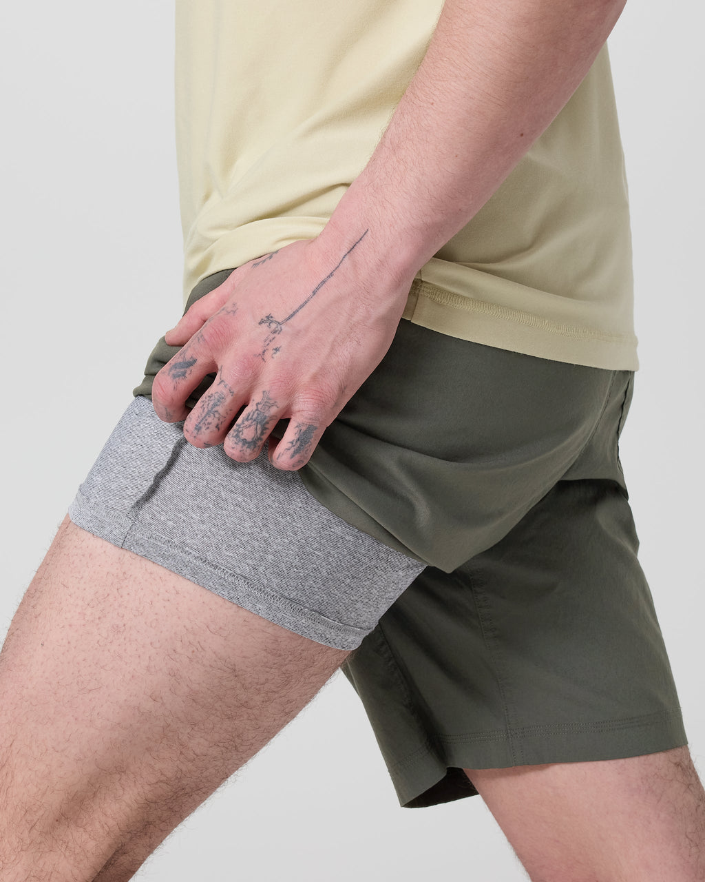 Kore Everyday Short Lined 7" | Dark Oregano