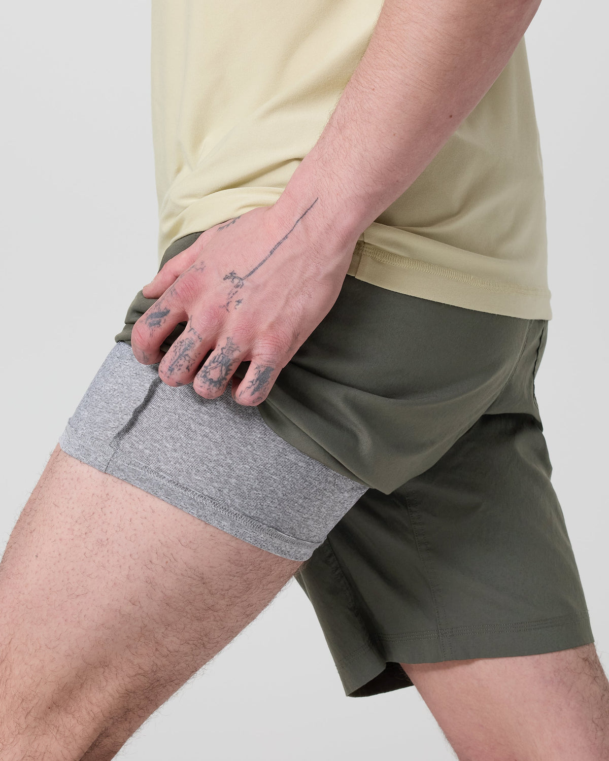 Kore Everyday Short Lined 7" | Dark Oregano