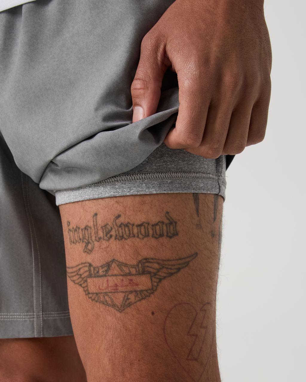 Kore Short Unlined 7" | Blue Haze Juniper