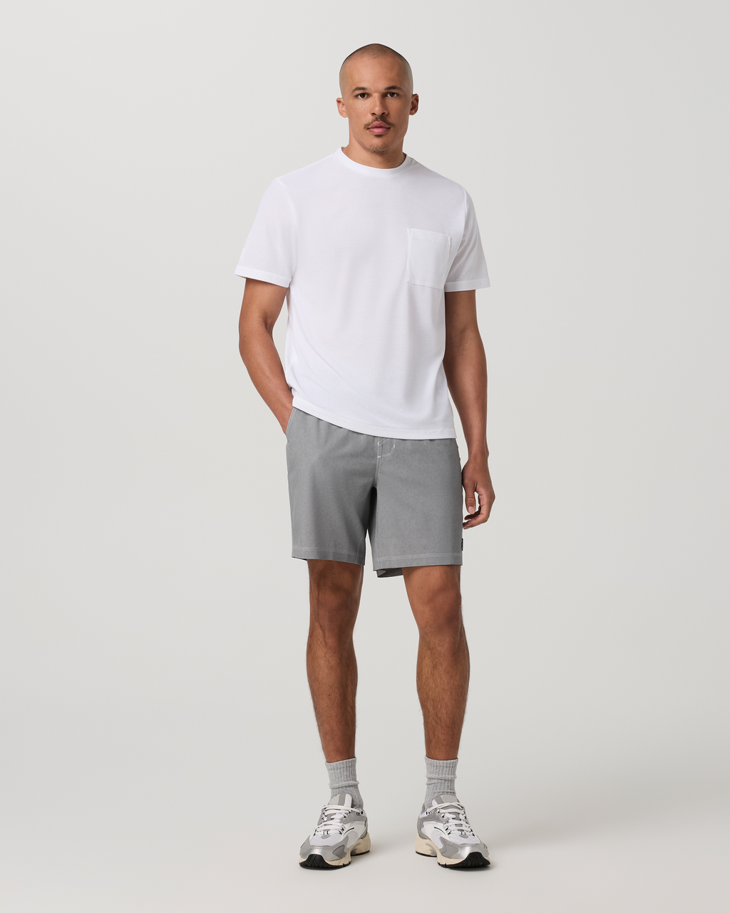 Kore Short Unlined 7" | Storm Blue Color Block
