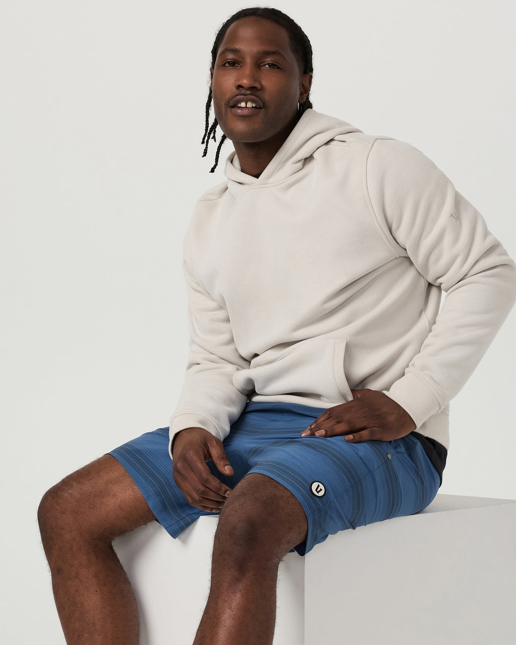 Kore Short Lined 7" | Sea Gradient Stripe
