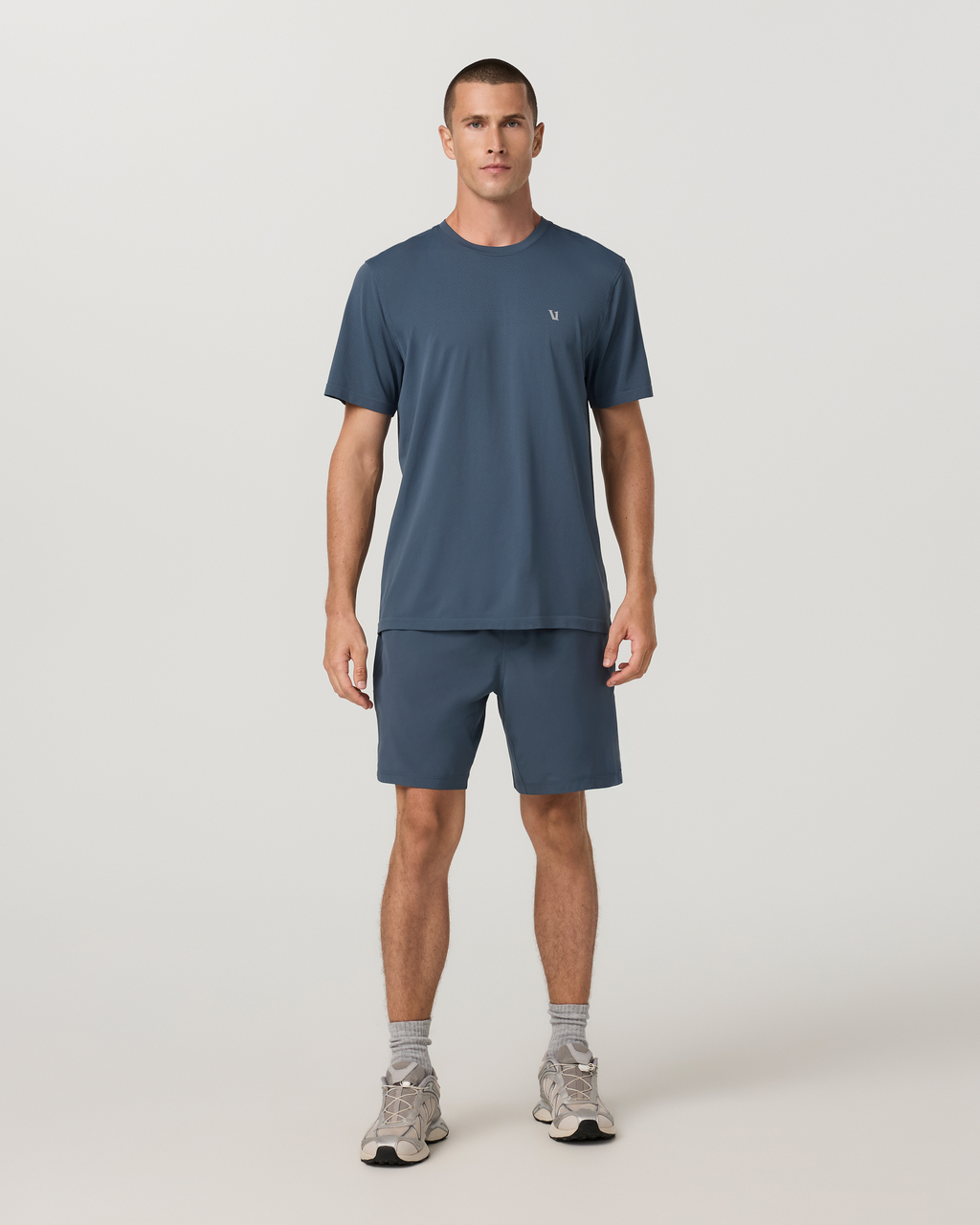 Kore Short Lined 7" | Bay Blue/Ink