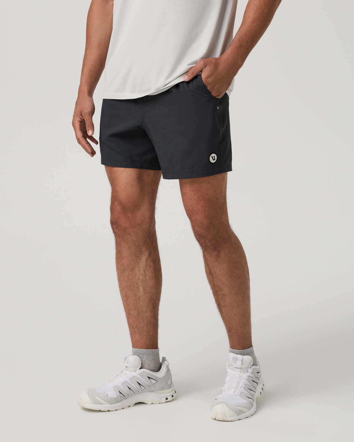 Kore Short Lined 9" | Charcoal