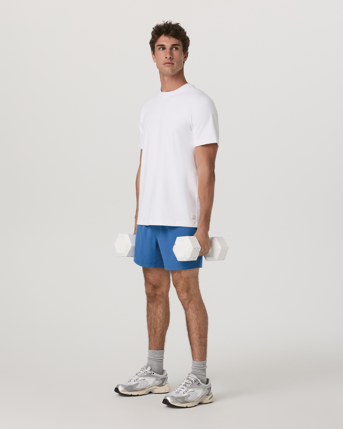 Kore Short Unlined 7" | Storm Blue Color Block