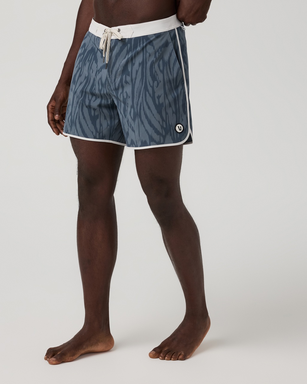 Cruise Boardshort 7" | Vintage Red Palm Shadow