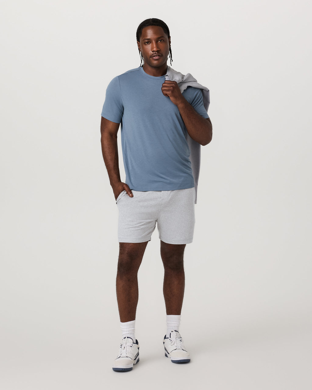 Coronado Short 5" | Light Heather Grey