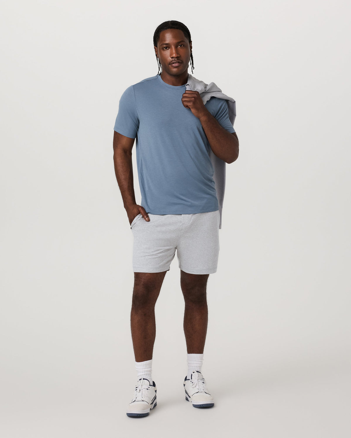 Coronado Short 5" | Light Heather Grey