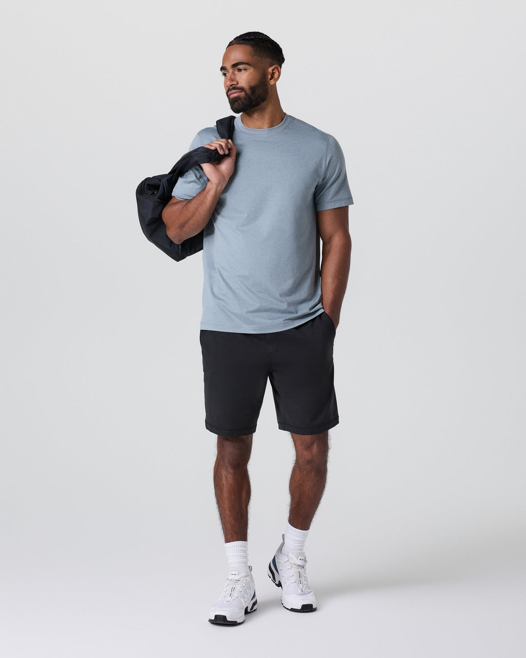 Coronado Short 8" | Black Heather
