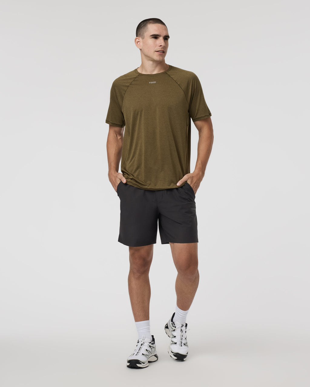 Grafton Short Lined 7" | Black