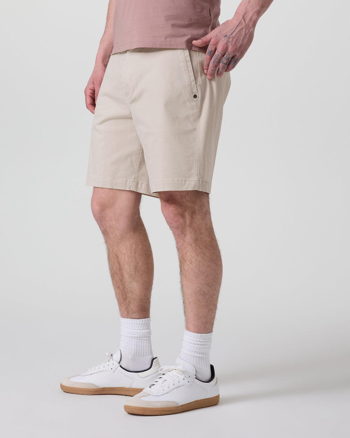 Fletcher Chino Short 8" | Oatmeal