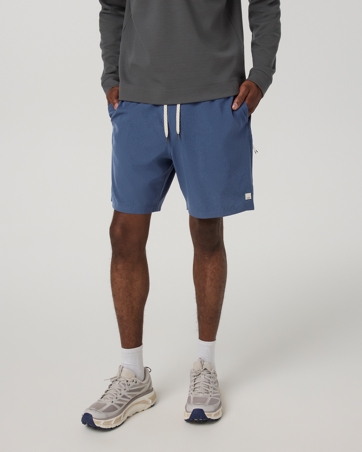 Banks Session Short Unlined 7" | Breeze Linen Texture