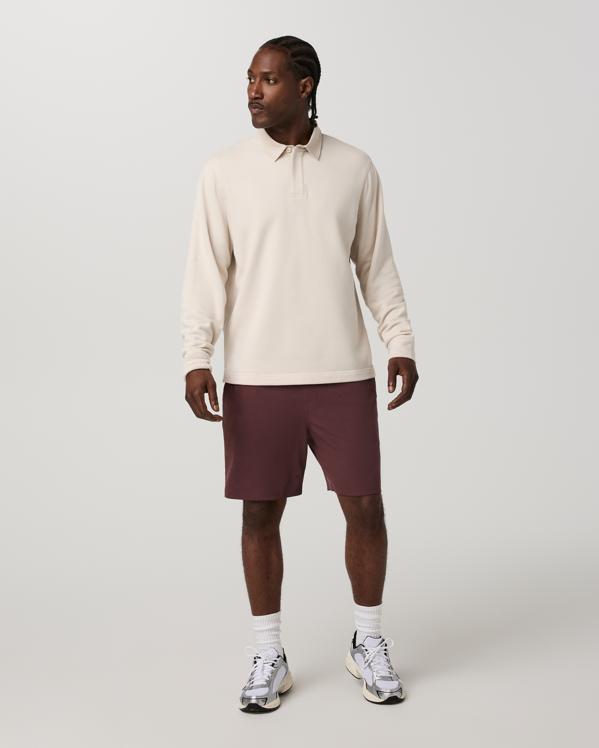 Banks Session Short Unlined 7" | Dark Pewter