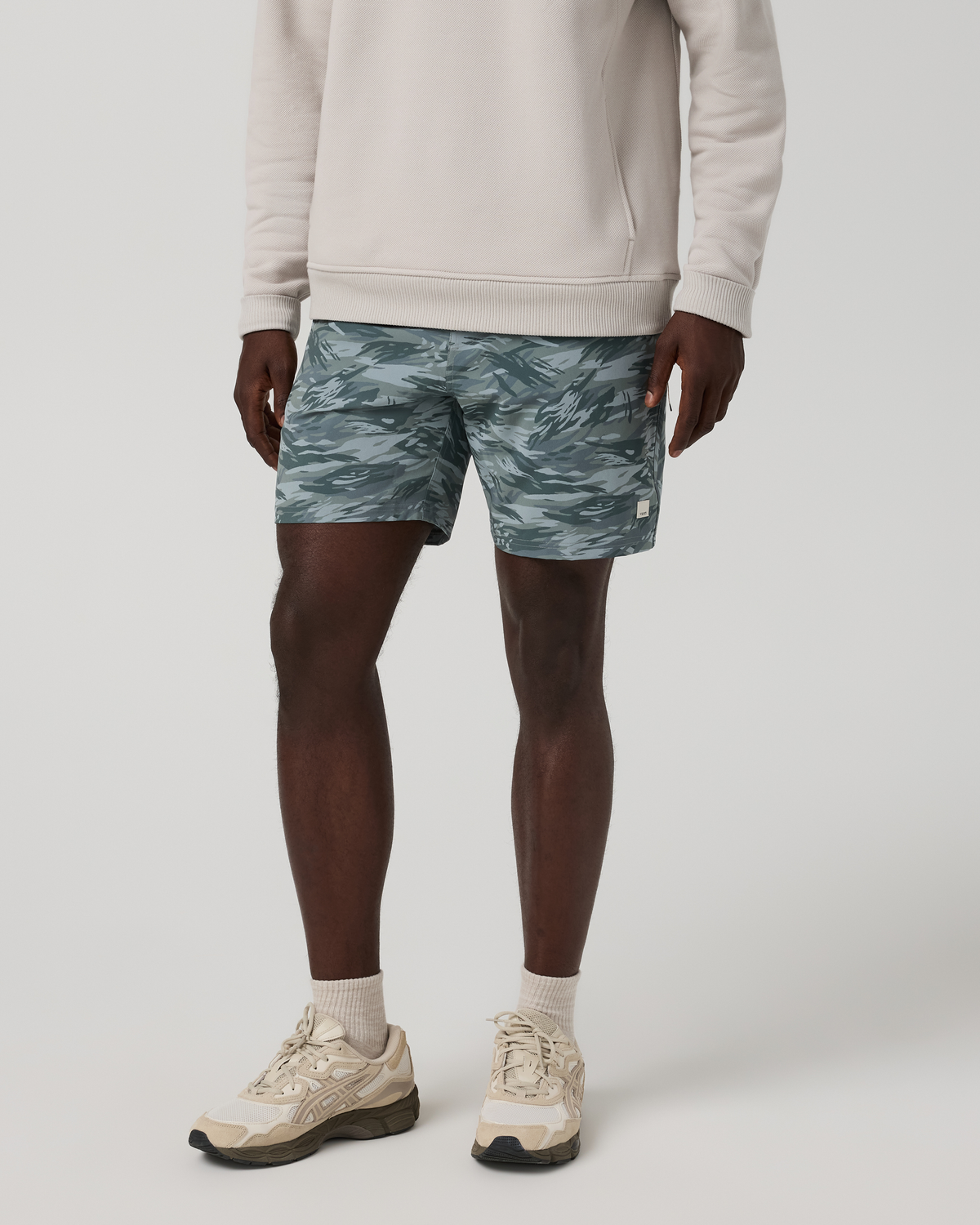 Banks Session Short Unlined 7" | Misty Blue Riptide Camo