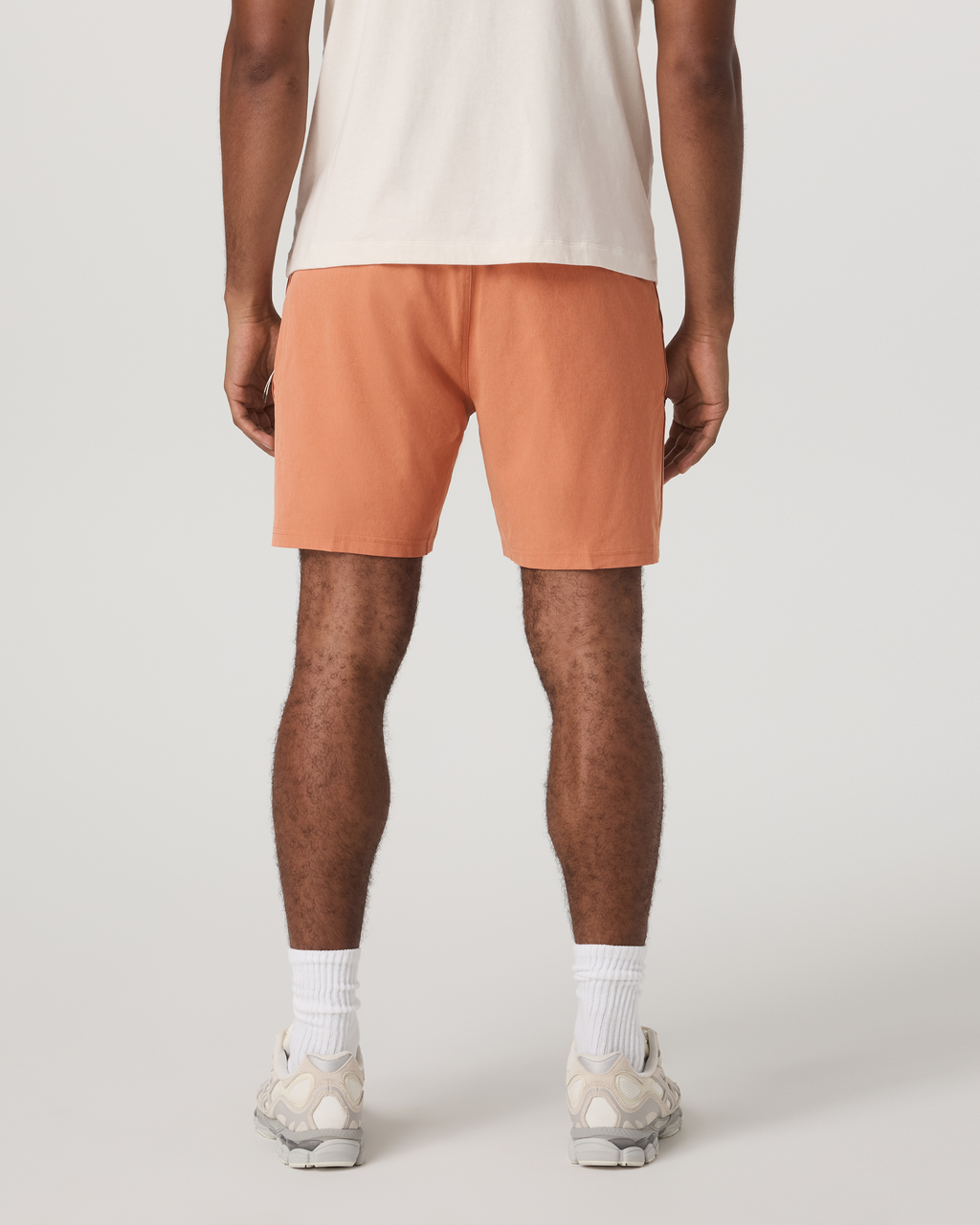Banks Session Short Unlined 5" | Washed Brick Linen Texture
