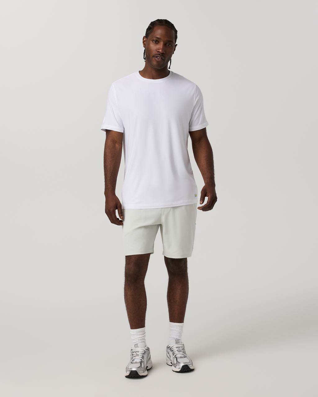 Banks Session Short Unlined 7" | Breeze Linen Texture