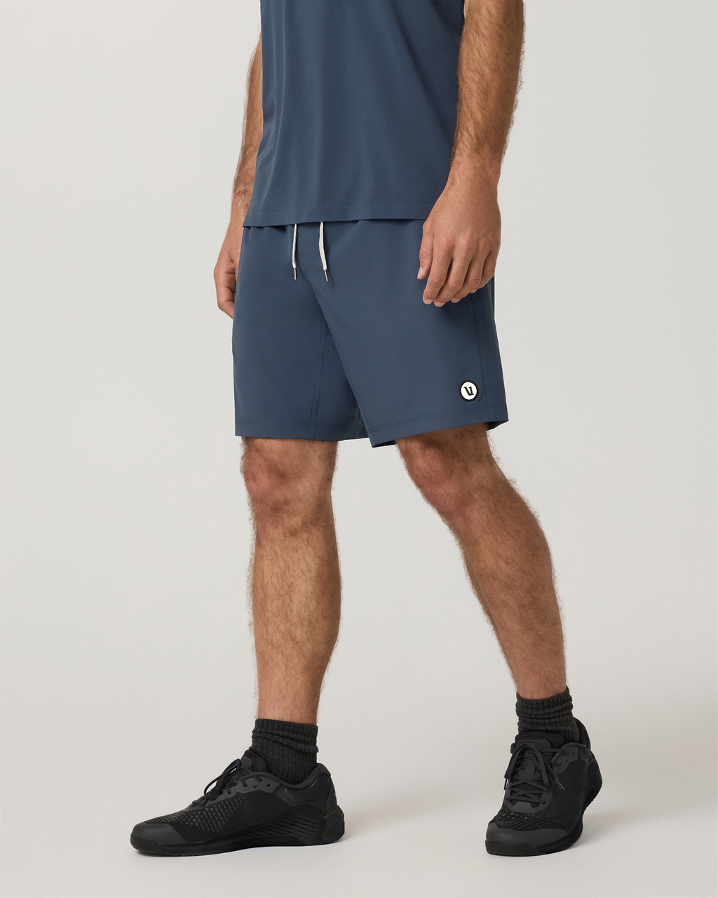 Kore Short Unlined 9" | Bay Blue/Ink