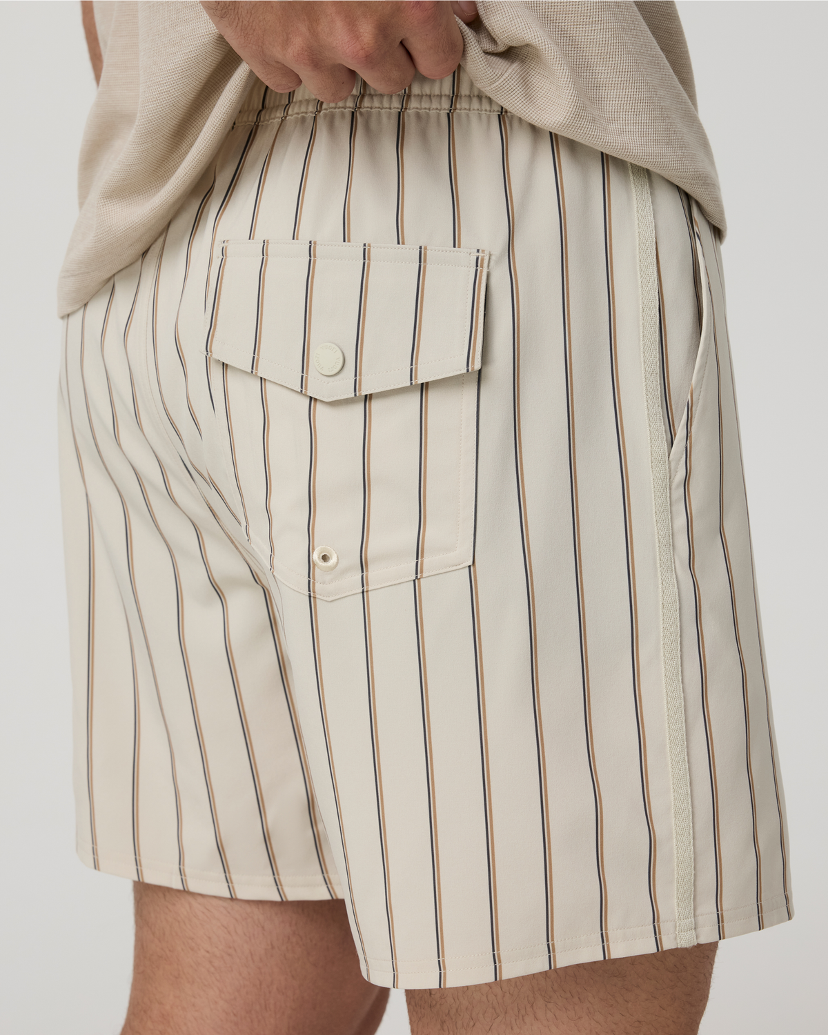 Banks Resort Short | Sandalwood Stripe