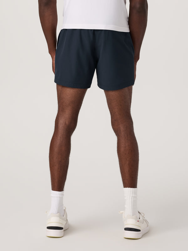 Crosscourt Short Unlined 5" | Navy