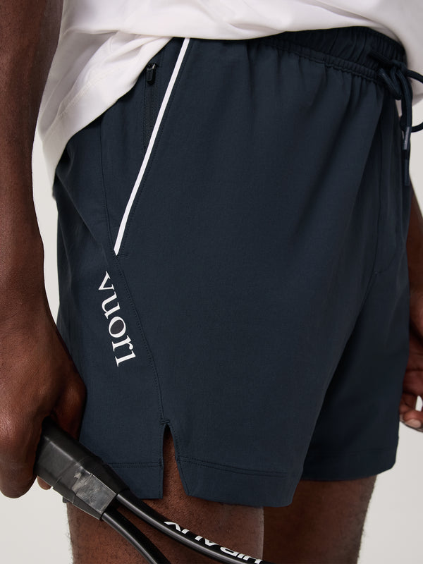 Crosscourt Short Unlined 5" | Navy