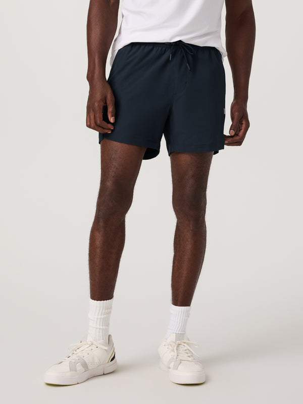 Crosscourt Short Unlined 5" | Navy
