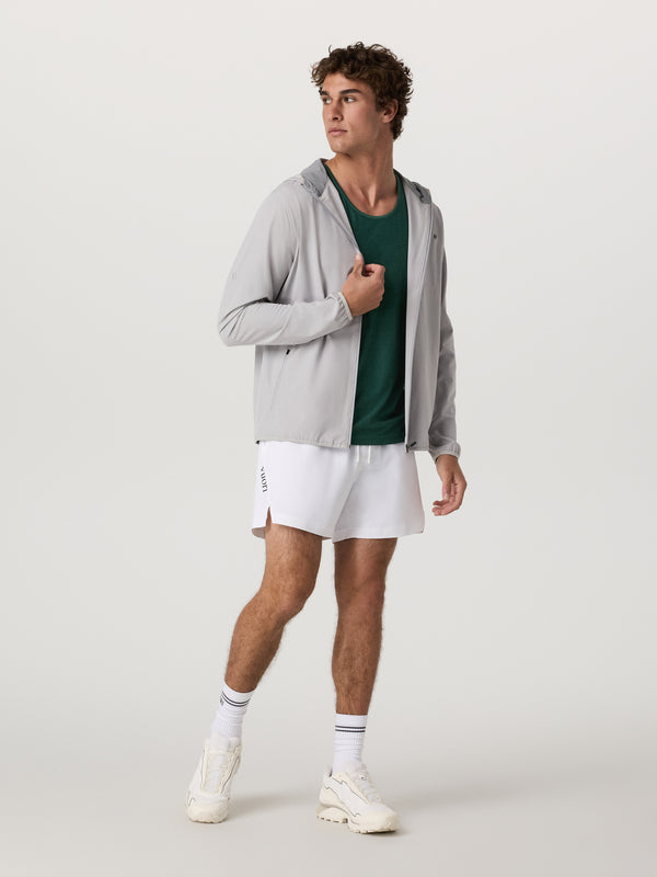 Crosscourt Short Unlined 5" | White