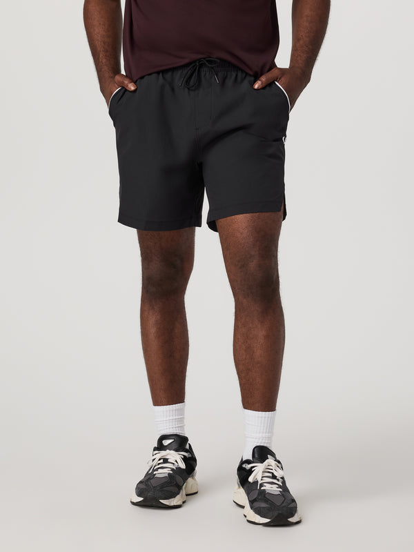 Crosscourt Short Unlined 7" | Black
