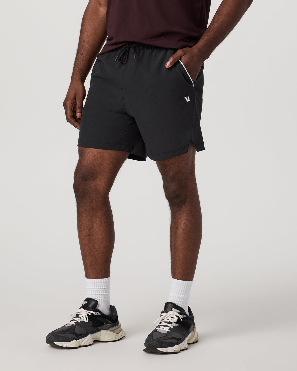 Crosscourt Short Unlined 5" | Dark Cyan