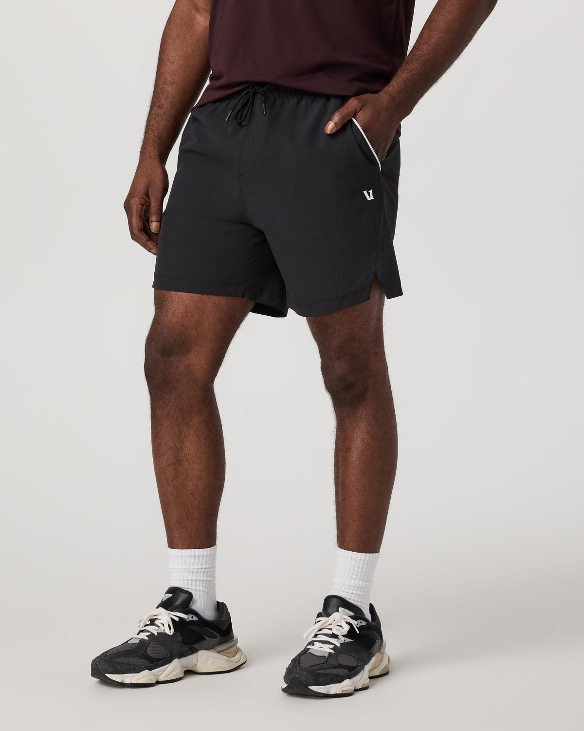 Crosscourt Short Unlined 5" | Dark Cyan