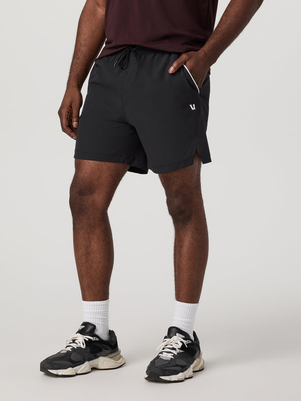 Crosscourt Short Unlined 7" | Black