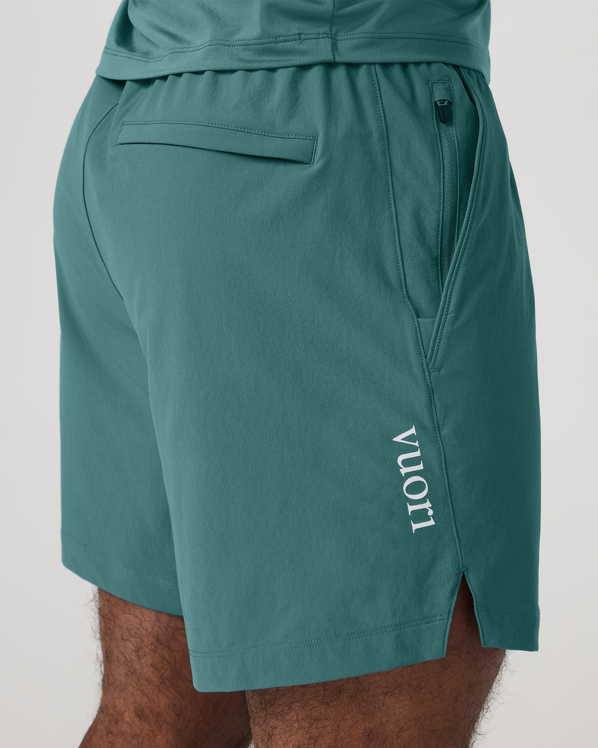 Crosscourt Short Unlined 7" | Dark Cyan