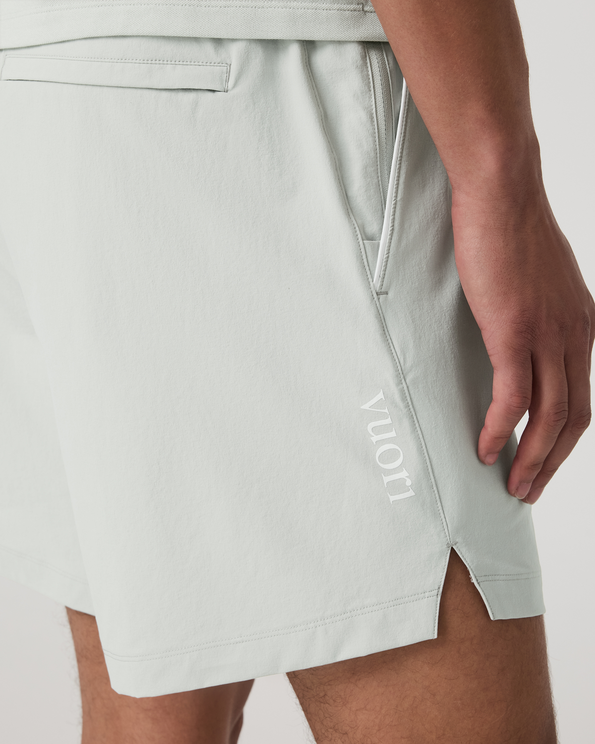 Crosscourt Short Unlined 7" | Moonstone