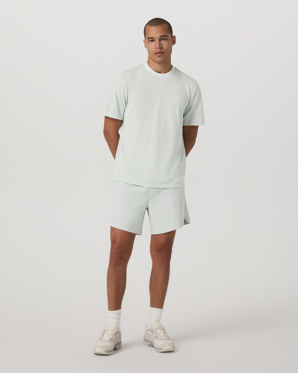 Crosscourt Short Unlined 7" | Moonstone